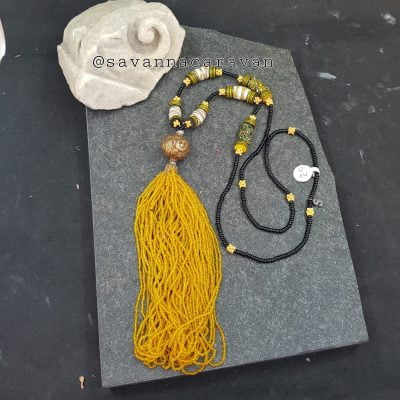 Venetian Trade Tassel Necklace
