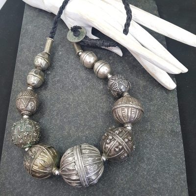 Rare Yemen Silver Beads