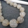Ancient Rock Crystal Gold Necklace
