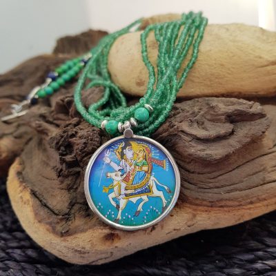 Indian Miniature Pendant Necklace