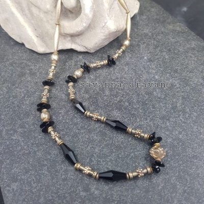Swarovski goldwash necklace